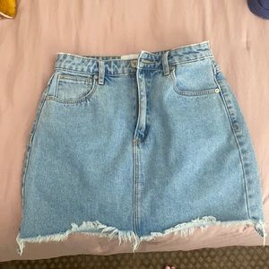 Abrand denim skirt